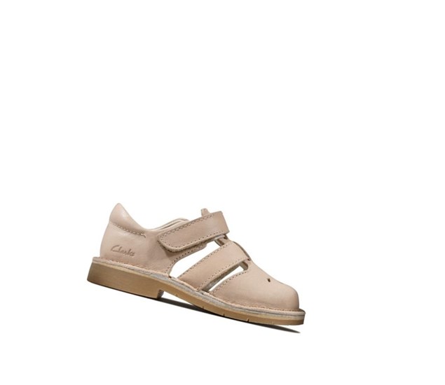 Clarks Comet Sand Kozene Sandale Casual Dievcenske Skin | MUJC-56278