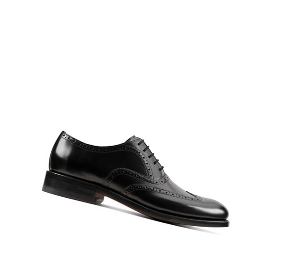 Clarks Craft 368 Wing Kozene Brogue Topanky Panske Čierne | KQYJ-68719