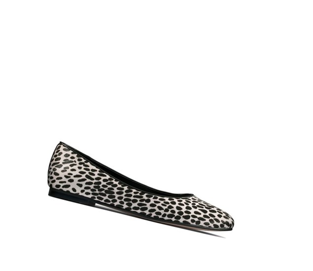 Clarks Grace Piper Print Kozene Balerinky Damske Leopardie | IKTE-06847