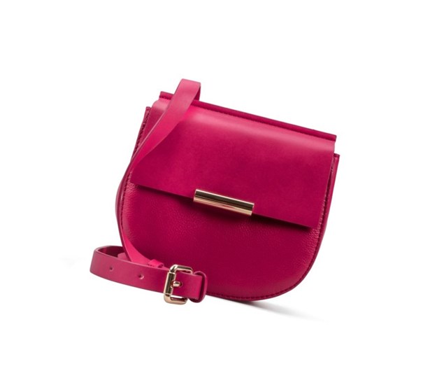 Clarks Maple May Kozene Crossbody Kabelka Damske Fuchsie | QMAF-31489