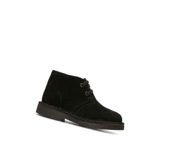 Clarks Original Semisove Casual Obuv Chlapcenske Čierne | UNQO-97615