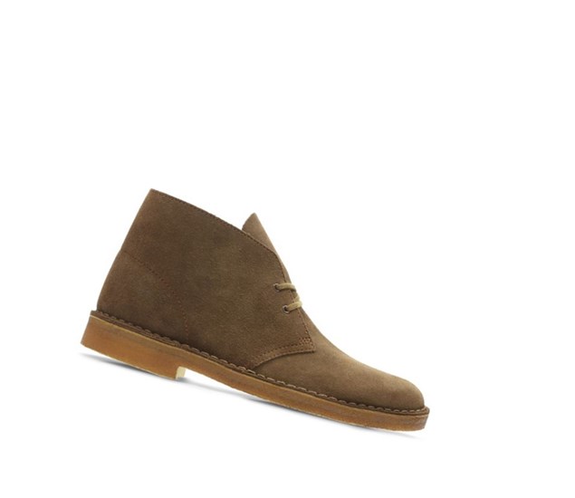 Clarks Original Semisove Púštne Čižmy Panske Hnede | ZIGC-12536