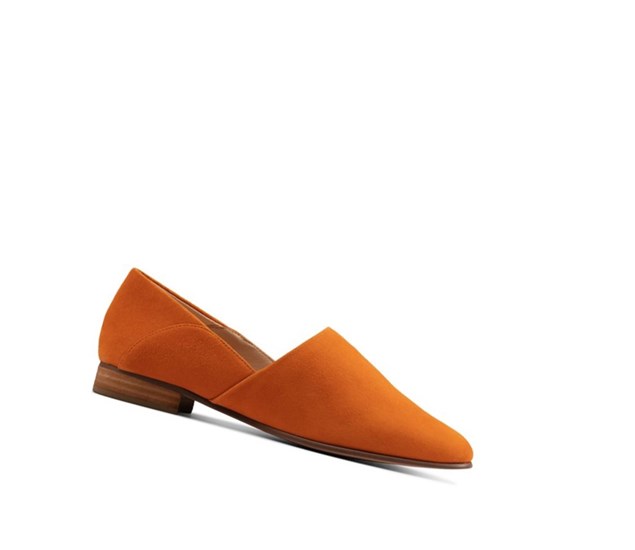 Clarks Pure Tone Semisove Balerinky Damske Oranžové | QKIB-20967