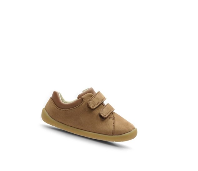 Clarks Roamer Craft Kozene Vychadzkove Topanky Dievcenske Hnede | BLUY-02639