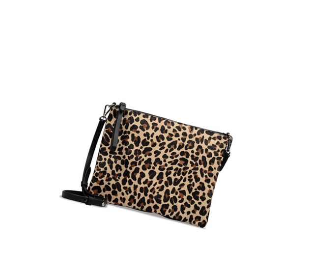 Clarks Roslyn Lily Print Crossbody Kabelka Damske Leopardie | GYFI-89053