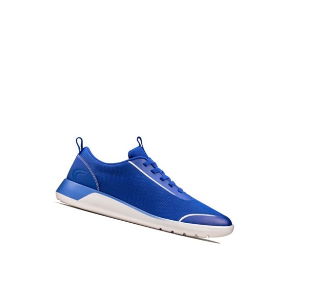 Clarks Suburb Spark Tenisky Dievcenske Modre | IEXN-63948