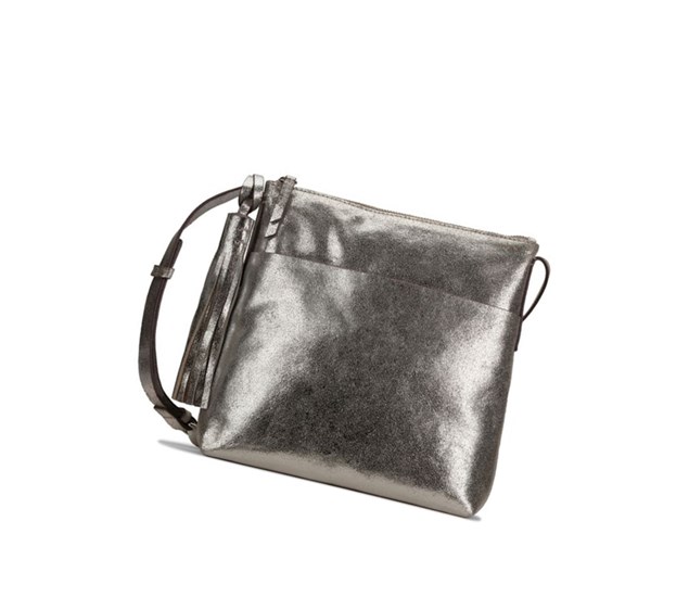 Clarks Topsham Shine Kozene Crossbody Kabelka Damske Strieborne | VJTS-81765