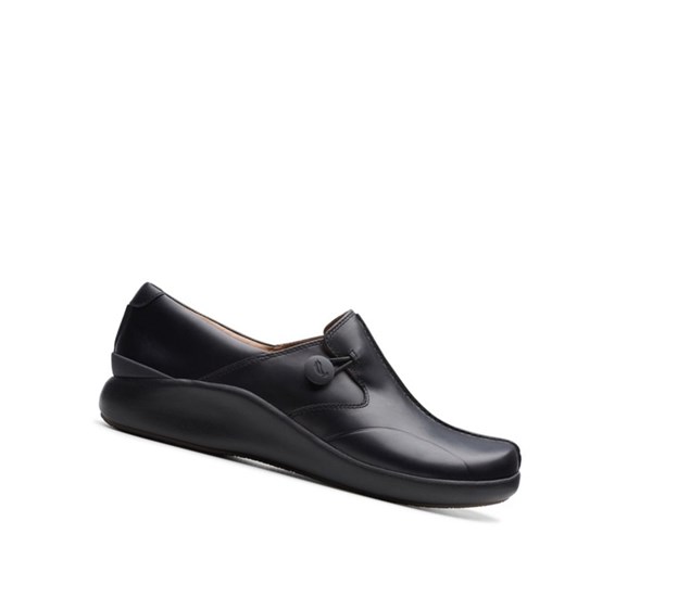 Clarks Un Loop 2 Walk Kozene Balerinky Damske Čierne | ZNVQ-57264