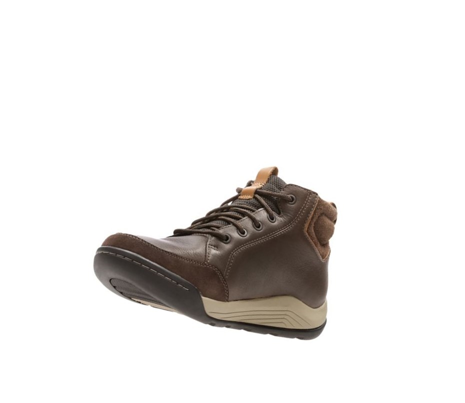 Clarks Ashcombe Stredne Gore-tex Kozene Outdoorove Topanky Panske Tmavo Hnede | OJZL-65807