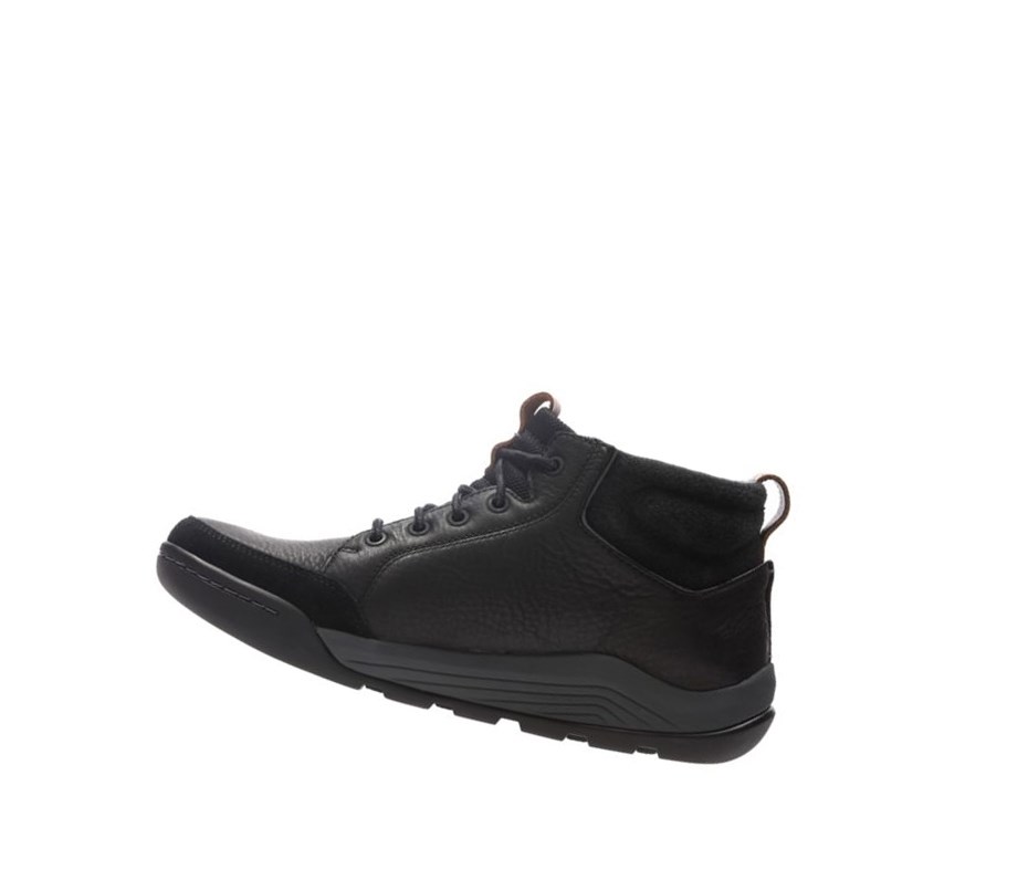 Clarks Ashcombe Stredne Gore-tex Kozene Outdoorove Topanky Panske Čierne | PBVH-18273