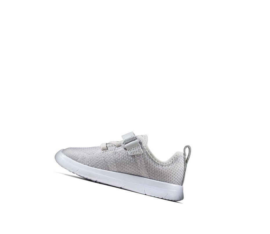 Clarks Ath Flux Kozene Kozene Topanky Chlapcenske Siva | JFLS-01246