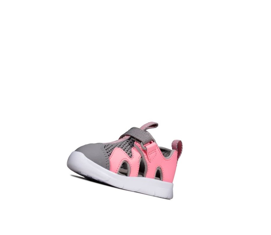 Clarks Ath Surf Syntetická Casual Obuv Chlapcenske Ruzove | CNQA-28651