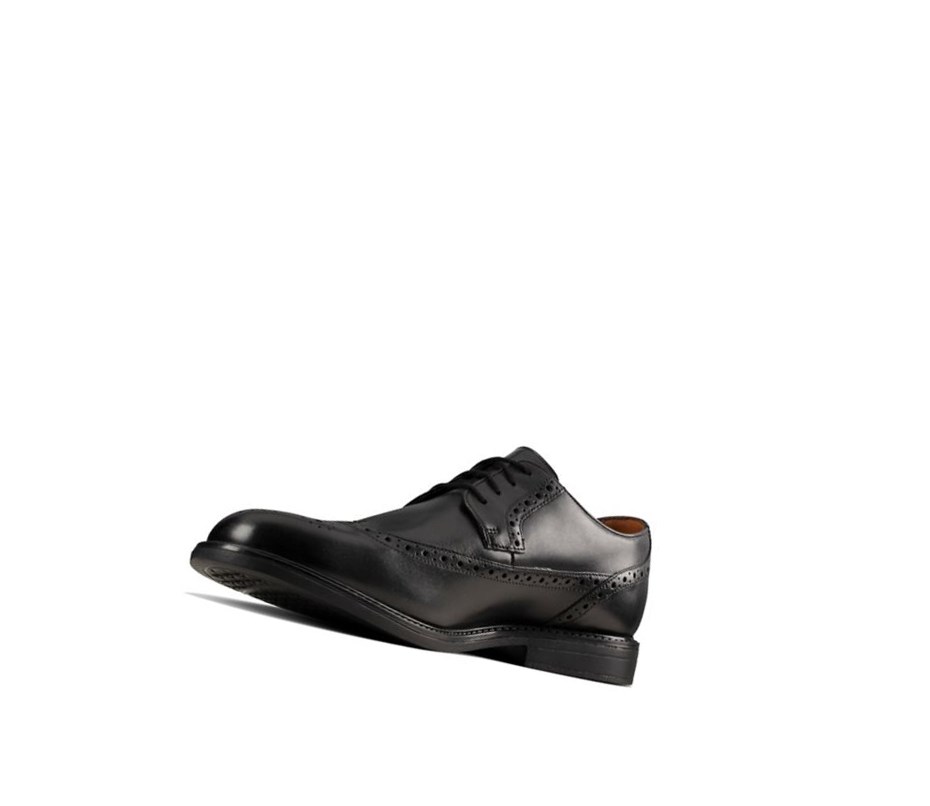 Clarks Beckfield Limit Kozene Kozene Topanky Panske Čierne | HXZQ-53874