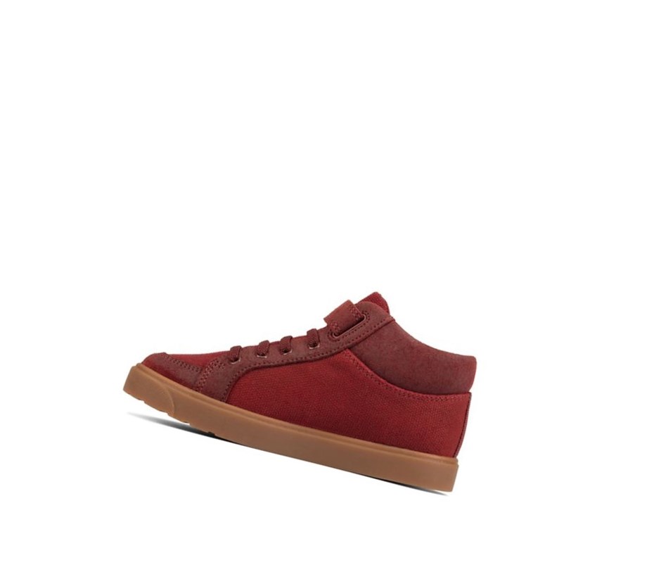 Clarks City Hop Casual Obuv Chlapcenske Bordove | RJOB-10389