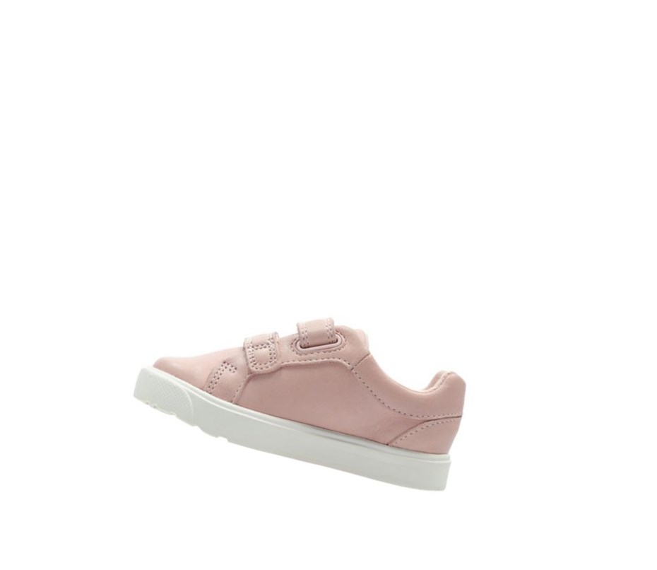 Clarks City Oasis Lo Kozene Kozene Topanky Chlapcenske Ruzove | MWIO-32514