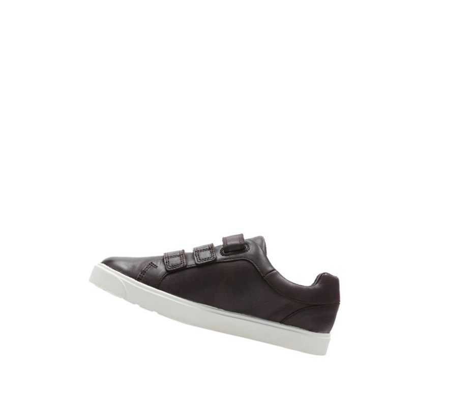 Clarks City Oasis Lo Kozene Tenisky Dievcenske Hnede | ZNJH-42798