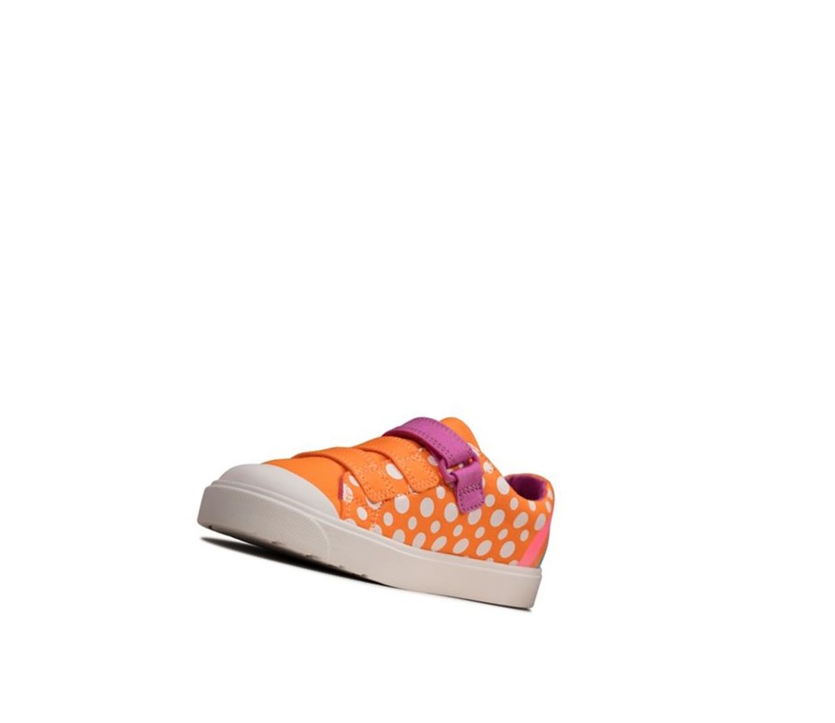 Clarks City Vibe Casual Obuv Chlapcenske Oranžové | FRTW-54806