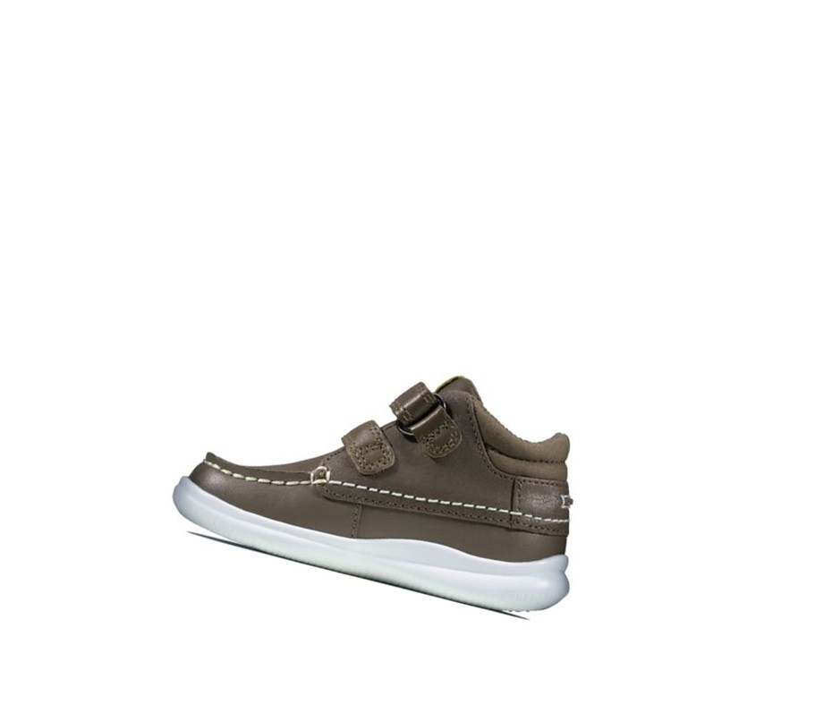 Clarks Crest Tuktu Kozene Kozene Cizmy Dievcenske Hnede | WBHM-47965