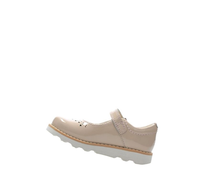 Clarks Crown Jump Kozene Topanky Mary Janes Dievcenske Skin | JOZG-26154