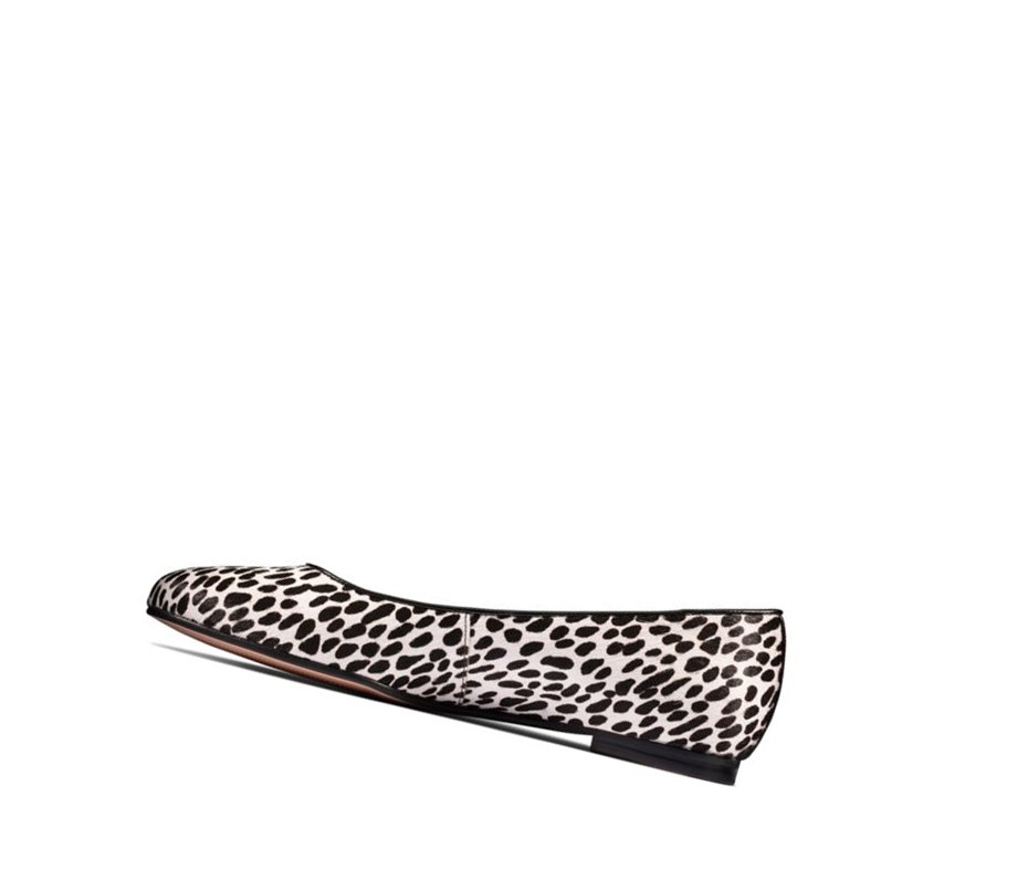 Clarks Grace Piper Print Kozene Balerinky Damske Leopardie | NYQJ-07193