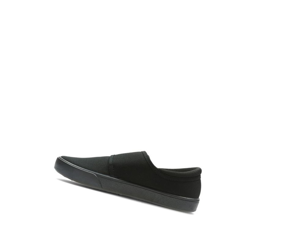 Clarks Hopper Run Skolske Topanky Dievcenske Čierne | FNWL-74253