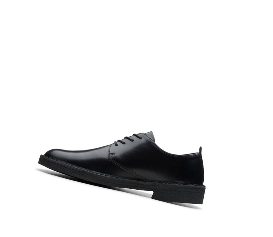 Clarks London Smart Bežná Polished Kozene Kozene Topanky Panske Čierne | ZBCU-26401