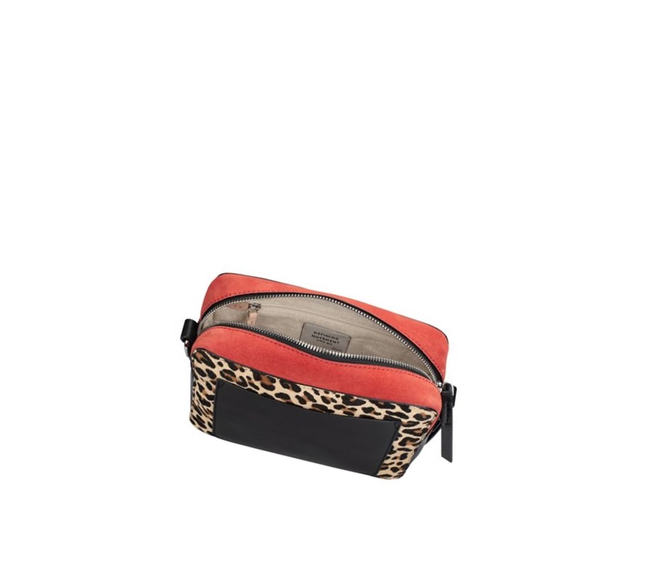 Clarks Marva Cove Print Kozene Leather Bags Damske Leopardie | GUIA-15024