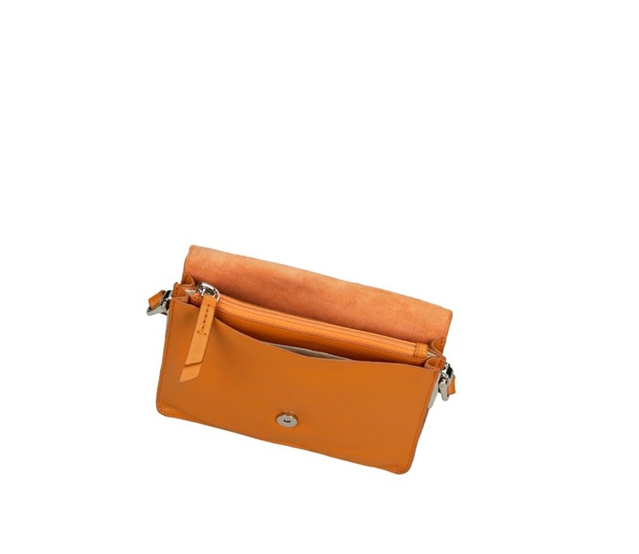 Clarks Marva Wave Kozene Crossbody Kabelka Damske Oranžové | ABGZ-06593