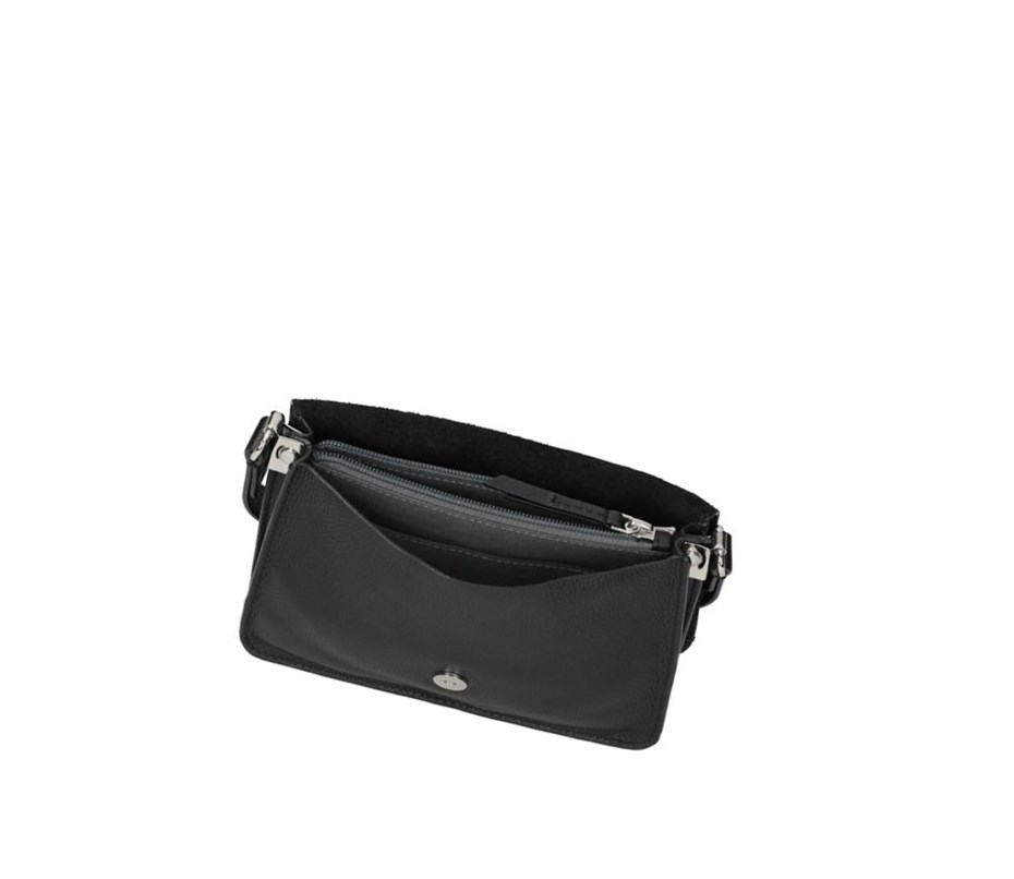 Clarks Marva Wave Kozene Crossbody Kabelka Damske Čierne | EMCH-65741