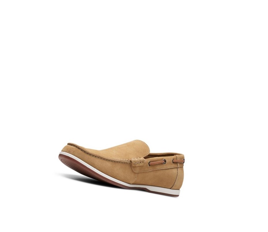 Clarks Morven Sun Semisove Mokasiny Panske Hnede | DAIN-83610