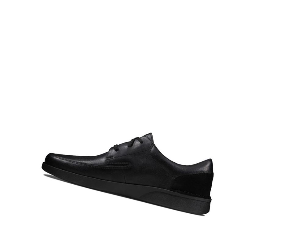 Clarks Oakland Craft Kozene Kozene Topanky Panske Čierne | GZER-83621