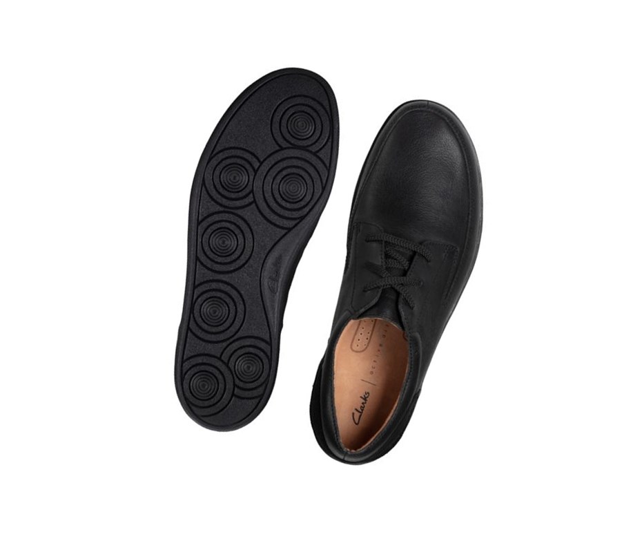 Clarks Oakland Craft Kozene Kozene Topanky Panske Čierne | GZER-83621