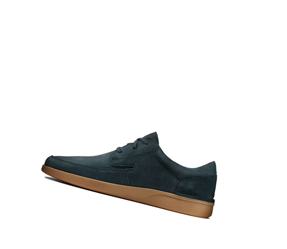 Clarks Oakland Craft Nubuck Semisove Casual Obuv Panske Námornícka Modrá | LTUI-54270