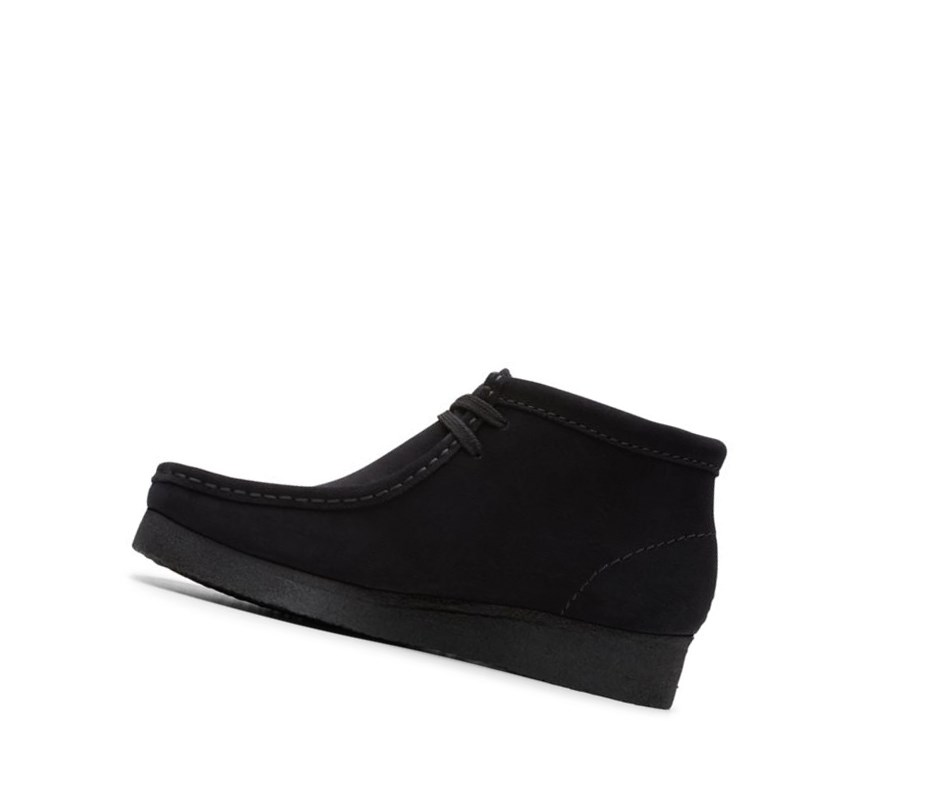 Clarks Original Semisove Wallabee Damske Čierne | FUZE-67490