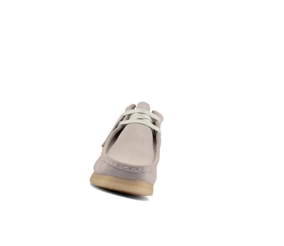 Clarks Original Semisove Wallabee Damske Modre Siva | RKIG-43721