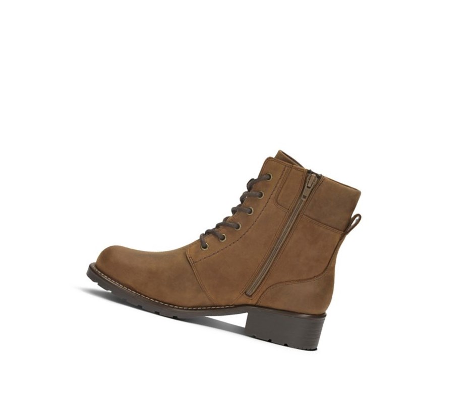 Clarks Orinoco Spice Kozene Clenkove Cizmy Damske Hnede | FYID-50279