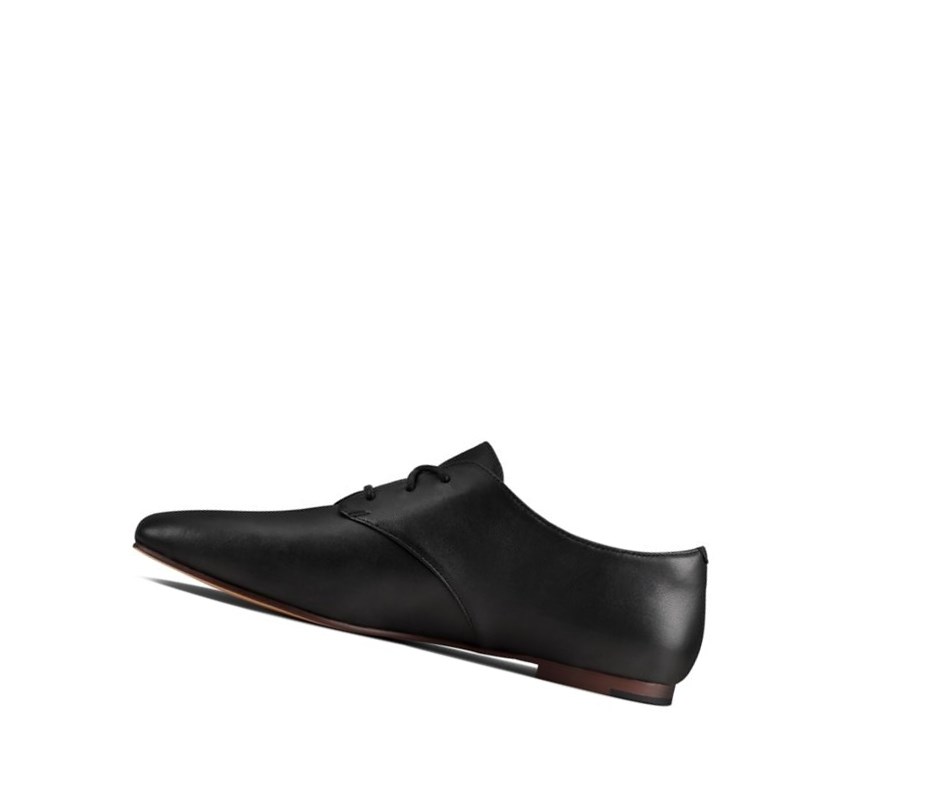 Clarks Pure 2 Cipkovane Kozene Balerinky Damske Čierne | AYHX-81240