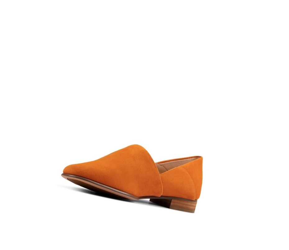 Clarks Pure Tone Semisove Balerinky Damske Oranžové | QKIB-20967