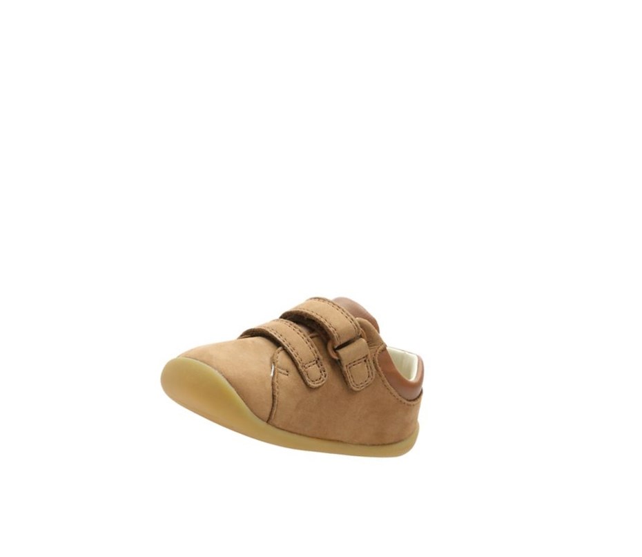 Clarks Roamer Craft Kozene Vychadzkove Topanky Dievcenske Hnede | BLUY-02639