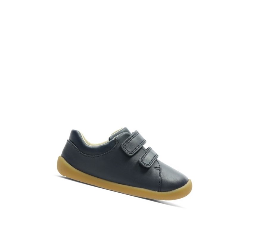 Clarks Roamer Craft Kozene Vychadzkove Topanky Chlapcenske Námornícka Modrá | CMEG-48617