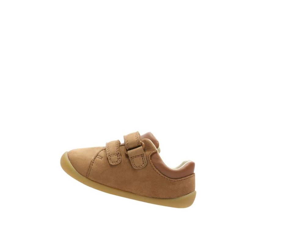 Clarks Roamer Craft Kozene Vychadzkove Topanky Chlapcenske Hnede | FOUT-76028