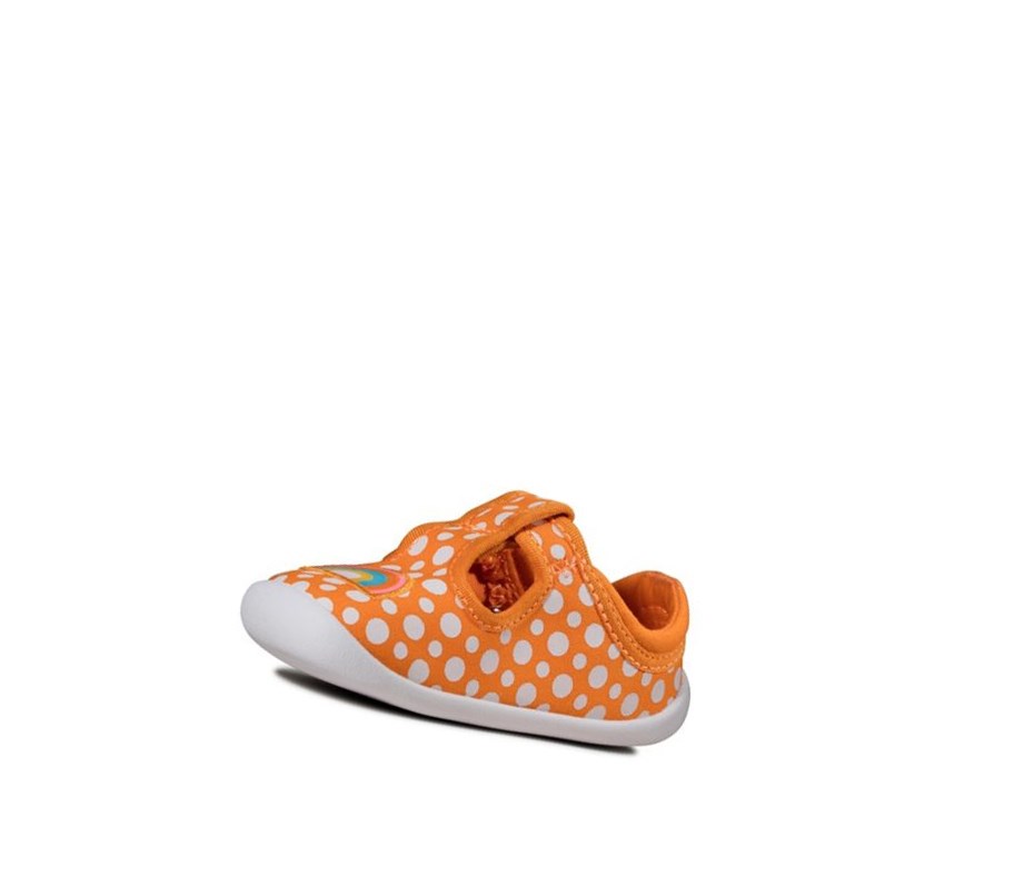 Clarks Roamer Sun T-bar Casual Obuv Chlapcenske Oranžové | DLEX-69027