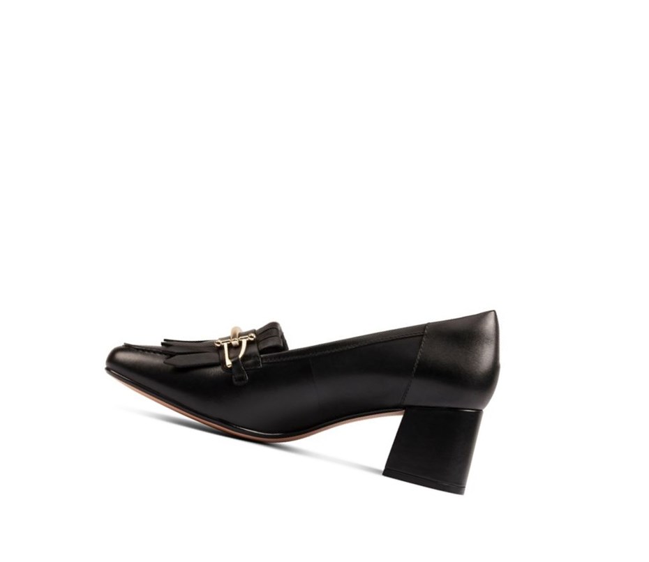 Clarks Sheer 55 Kozene Slip On Tenisky Damske Čierne | XZGK-96380