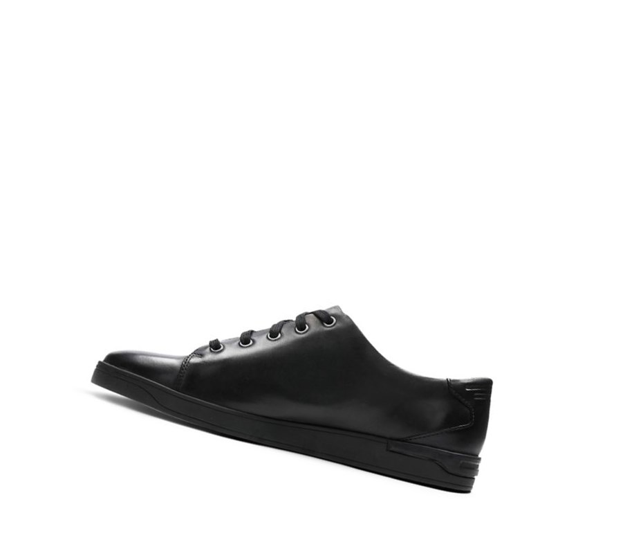 Clarks Stanway Cipkovane Kozene Kozene Topanky Panske Čierne | VWGS-42703