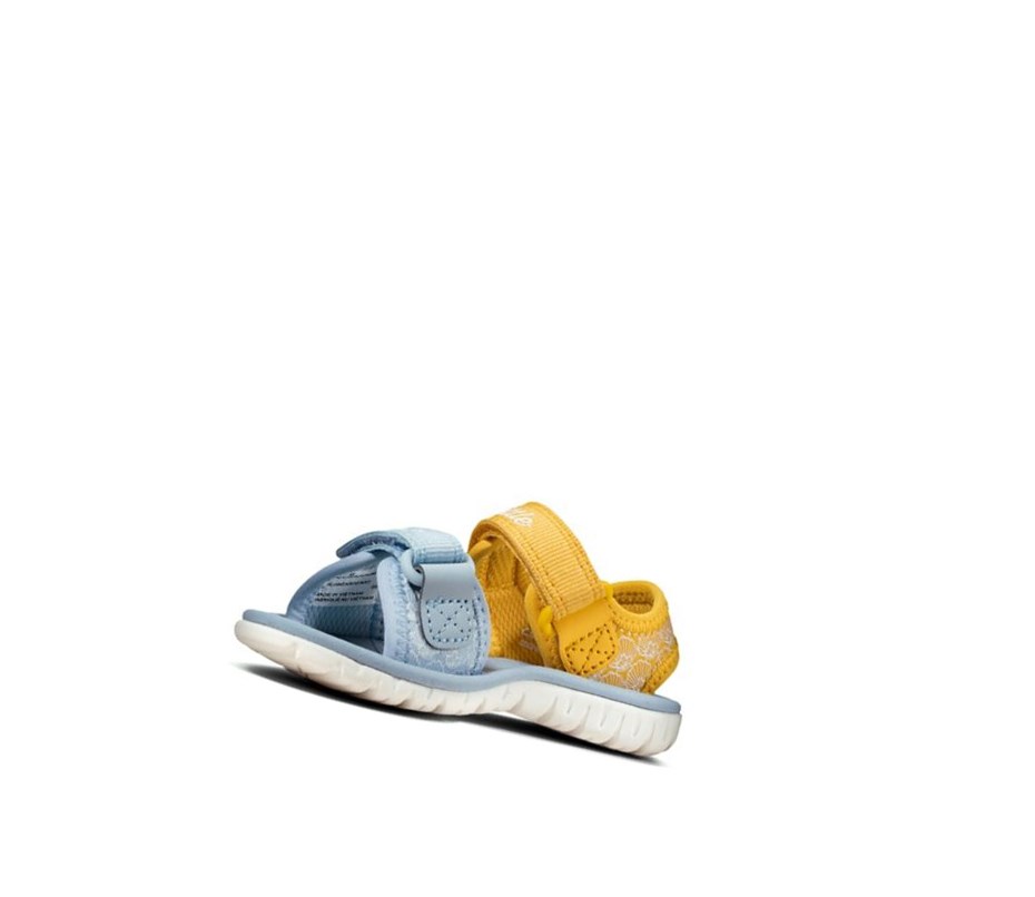 Clarks Surfing Sea Sandale Casual Dievcenske Žlté | WKXY-81249