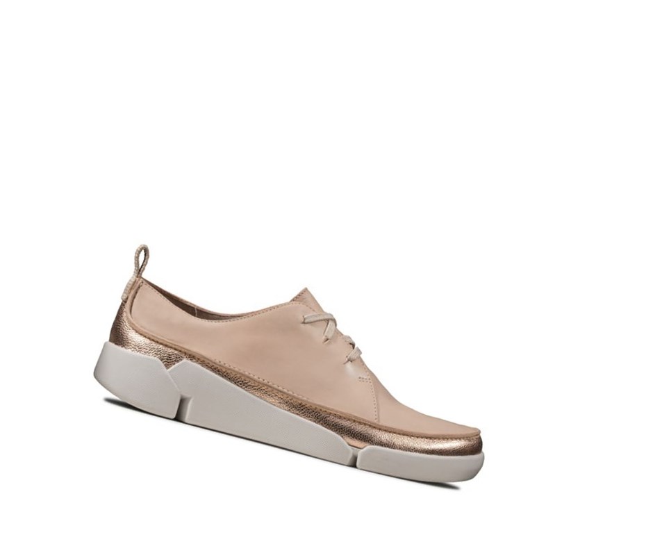 Clarks Tri Clara Kozene Ležérne Tenisky Damske Skin | HJZA-42081