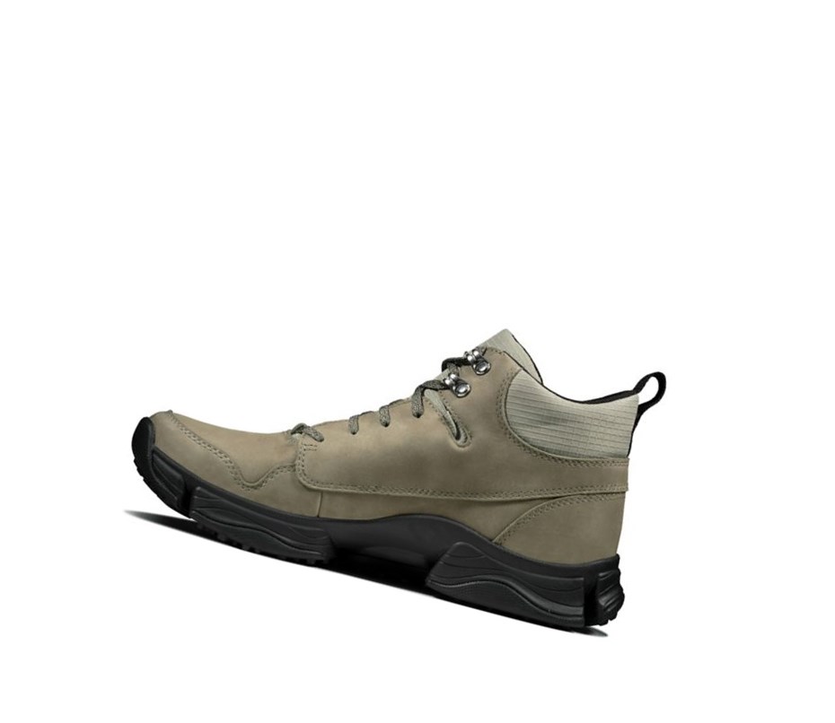 Clarks Tri Path Hike Textilne Tenisky Panske Olivovo Zelená | MEAY-25783