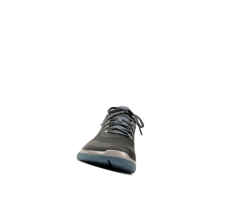 Clarks Triken Jump Textilne Tenisky Panske Modre | QMHU-50239