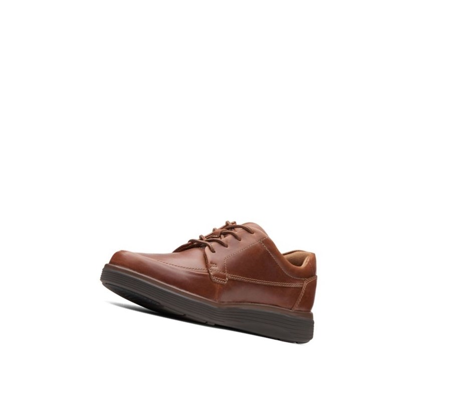 Clarks Un Abode Ease Kozene Siroke Topanky Fit Kozene Topanky Panske Tmavo Hnede | FGRH-06159