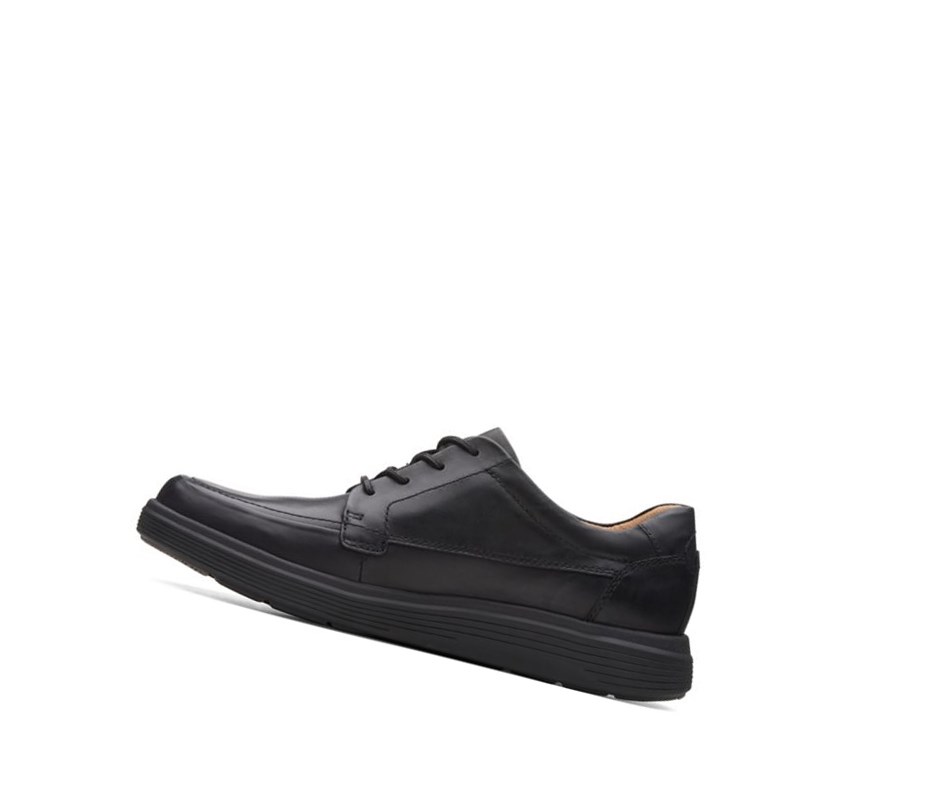 Clarks Un Abode Ease Kozene Siroke Topanky Fit Kozene Topanky Panske Čierne | RZIX-35198